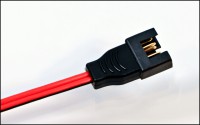 Kabel mit EMC-Buchse, 1,0qmm, 50cm
