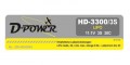 D-Power HD-3300 3S Lipo (11,1V) 30C