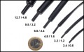 Schrumpfschlauch schwarz, 12,7/4,0mm, 20cm