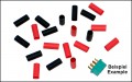 Schrumpfschlauch für MPX-Stecker, rot+schwarz, je 10 St.